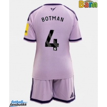 Newcastle United Sven Botman #4 Tredjedraktsett Barn 2026-27 Kortermet (+ Korte bukser)